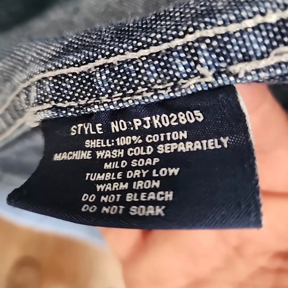 Vintage Phat Farm Men's Denim Jacket Size 2XL XXL Hip Hop Denim Streetwear - Picture 9 of 13